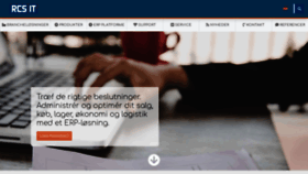 What Rcs.dk website looked like in 2020 (3 years ago)