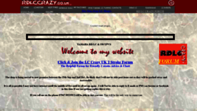 What Rdlccrazy.co.uk website looked like in 2020 (3 years ago)