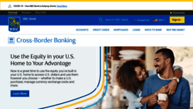 What Rbcbankusa.com website looked like in 2020 (3 years ago)