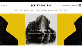 What Rableydrawingcentre.com website looked like in 2020 (3 years ago)