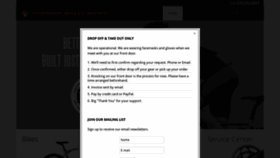 What Robinsonbikeshop.com website looked like in 2020 (3 years ago)