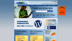 What Regzone.cz website looked like in 2020 (3 years ago)