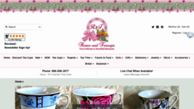 What Roses-and-teacups.com website looked like in 2020 (3 years ago)