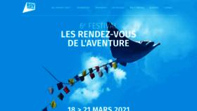 What Rdv-aventure.fr website looked like in 2020 (3 years ago)