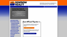 What Renfrowrealty.com website looked like in 2020 (3 years ago)