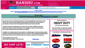 What Ranshu.com website looked like in 2020 (3 years ago)