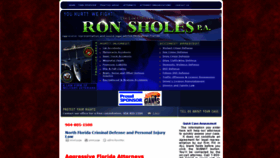What Ronsholespa.com website looked like in 2020 (3 years ago)