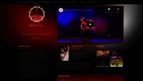 What Realmsofdance.com website looked like in 2020 (3 years ago)