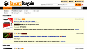 What Rewardbargain.com.au website looked like in 2020 (3 years ago)