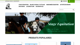 What Reservation-stage-equitation.fr website looked like in 2020 (3 years ago)