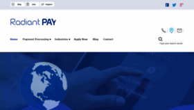 What Radiantpay.com website looked like in 2020 (3 years ago)