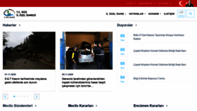 What Rizeozelidare.gov.tr website looked like in 2020 (3 years ago)