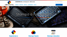 What Rotostampa.it website looked like in 2020 (3 years ago)