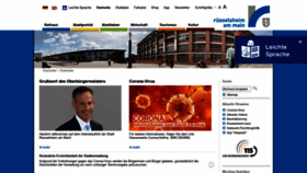 What Ruesselsheim.de website looked like in 2020 (3 years ago)