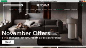 What Reformasthlm.se website looked like in 2020 (3 years ago)