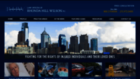 What Rhwilson.com website looked like in 2020 (3 years ago)