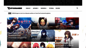 What Ryuublogger.com website looked like in 2020 (3 years ago)
