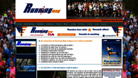 What Runningmag.fr website looked like in 2020 (3 years ago)