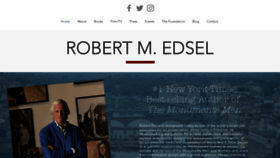 What Robertedsel.com website looked like in 2020 (3 years ago)