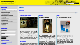What Rege-ev.de website looked like in 2020 (3 years ago)