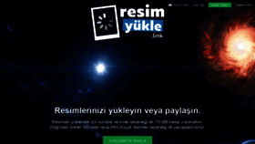 What Resimyukle.link website looked like in 2020 (3 years ago)