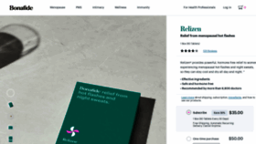 What Relizen.com website looked like in 2020 (4 years ago)