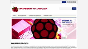 What Raspberrypicomputer.com website looked like in 2020 (3 years ago)