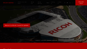 What Ricoharena.com website looked like in 2020 (3 years ago)