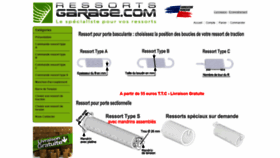 What Ressorts-garage.com website looked like in 2020 (3 years ago)