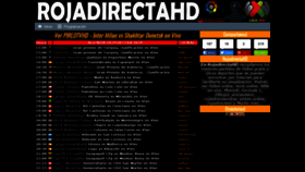 What Rojadirectahd.online website looked like in 2020 (3 years ago)