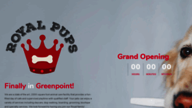 What Royalpups.com website looked like in 2020 (3 years ago)