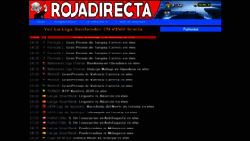 What Rojadirectatvhd.com website looked like in 2020 (3 years ago)