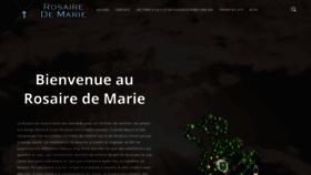 What Rosaire-de-marie.fr website looked like in 2020 (3 years ago)