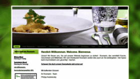 What Restaurant-rosmarin.ch website looked like in 2020 (3 years ago)