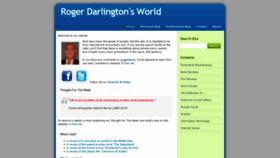 What Rogerdarlington.me.uk website looked like in 2020 (3 years ago)