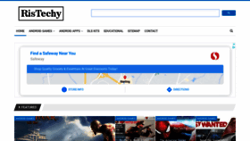 What Ristechy.com website looked like in 2020 (3 years ago)