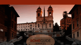 What Romeguide.net website looked like in 2020 (3 years ago)
