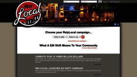 What Relylocal.com website looked like in 2020 (3 years ago)