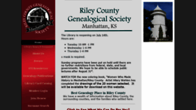 What Rileycgs.com website looked like in 2020 (3 years ago)