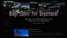 What Ridgeculverfire.com website looked like in 2020 (3 years ago)