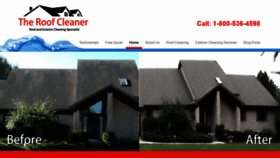 What Roofcleaningusa.com website looked like in 2020 (3 years ago)