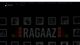 What Ragaaz.com website looked like in 2020 (3 years ago)