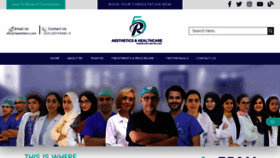 What R5aesthetics.com website looked like in 2020 (3 years ago)