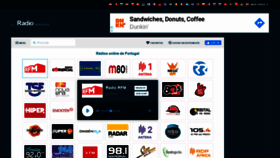 What Radioonline.com.pt website looked like in 2020 (3 years ago)