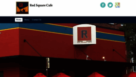 What Redsquarecafe.com website looked like in 2020 (3 years ago)
