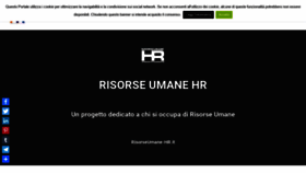 What Risorseumane-hr.it website looked like in 2020 (3 years ago)