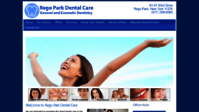 What Regoparkdentalcare.net website looked like in 2020 (3 years ago)