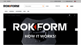 What Rokform.pl website looked like in 2020 (3 years ago)