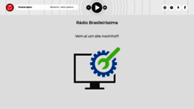 What Radiobrasileirissima.com.br website looked like in 2020 (3 years ago)