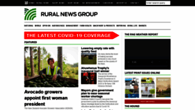 What Ruralnewsgroup.co.nz website looked like in 2020 (3 years ago)